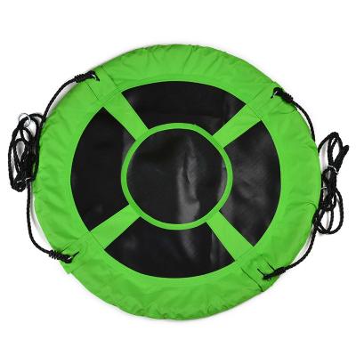 China 40 Inch Big Plastic Rope Swing With Kids Swing Deck Bonus Carabiner For Outdoor Rope Rigging for sale