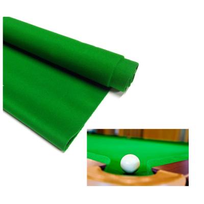 China Fabric Rectangle Green Felt Tablecloth Mat Cover For Playing Pool Games Poker Card Table for sale