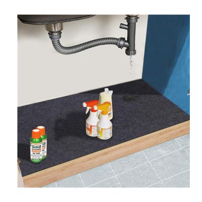 China Buffet Pad Mat Absorbent Sustainable Waterproof Kitchen Under Sink Mat for sale