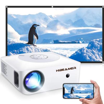 China Support 1080P 4K LED 2021 Wireless 3D Projector Native Keystone 4D Projector Mini Portable Projector 4D Correction Zoom for sale