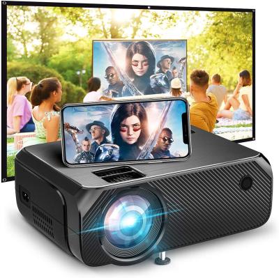 China Bestselling 3D Amazon Mini Portable LED Projector Support 1080P Wireless Game Ready Games With PS4 Xbox Bomaker Projector Factory Price for sale