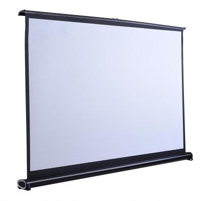 China 50 Inch 16:9 Projection Screen Desktop Mini Portable Table Screen Outdoor Camping Foldable HiBeamer Screen for sale