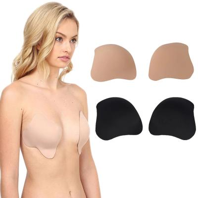 China Seamless Self Adhesive Silica Gel Fly Bra Strapless Push Up Bra Wireless Stick On Sexy Lingerie Silicone Women Invisible Bra for sale