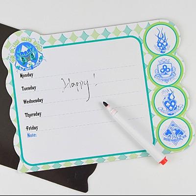 China Letter Daily Weekly Planner Schedule Daily Planner, Gift Set Magnetic Weekly Monthly Dry Erase Calendar for Fridge for sale