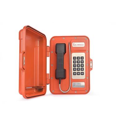 China Zinc-Aluminum Aloy Die-Casting Shell Analog Version Industrial Telephone, Waterproof Telephone Extension VoIP Phone - YT-DLSGEX10 for sale