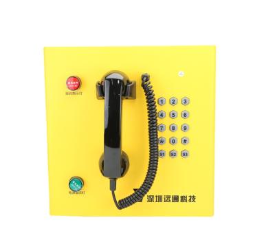 China Zinc-Aluminum Aloy Die-Casting Shell Vandal Resistant and Rugged Jail Phone for Inmate Free Dial Calls Regular Use for sale