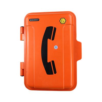 China Zinc-Aluminum Aloy Die Casting Industrial Shell Petrochemical Heavy Duty Explosion Telephone VoIP Hotline Telephone, Waterproof SIP Telephone for sale