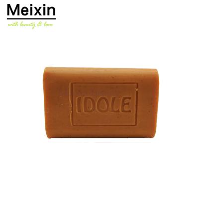 China Meixin Private Label Papaya Soap Samples Basic Cleansing Organic Face Soap Whitening for sale