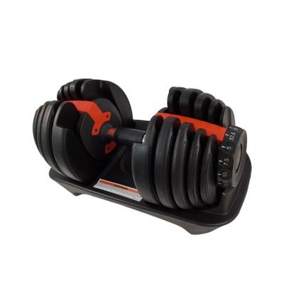 China Durable High Quality Gym Fitness Direct Home Use Manufacturer Adjustable Dumbbells for sale