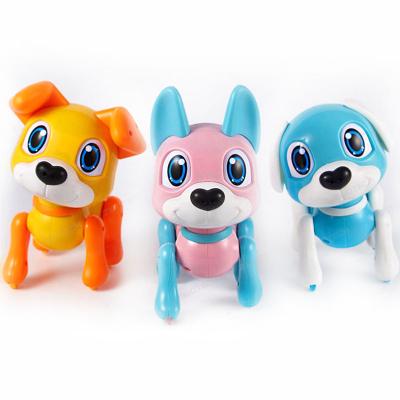 China 2022 Battery Operated Christmas Kids Toys Robot Dog Gesture Control Follow Puppy Toy Battery Operate Animal Singing Walking Doggie for sale