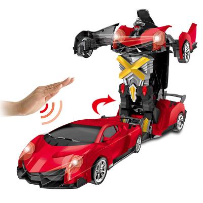 China Electronic toy ZIGO TECH children RC car transform juguetes robot toy robot for sale