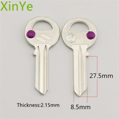 China Replace XinYe Factory Wholesale XinYe Factory Wholesale High Quality Car Main Empty Room CS4 Door Brass Key White for sale