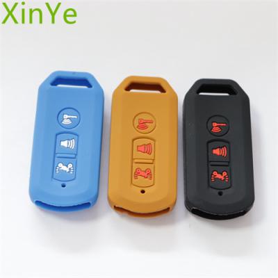 China Wholesale Protective XinYe Silicone Engine Key Cover Case Cover For HONDA Remote Key Fob for sale