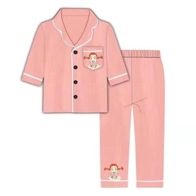 China Fashion Breathable Custom Mum And Me Matching Outfits Family Sleepwear Clothes Tugege Pajamas Sets Button Down Nightgowns Kids Pj Sets for sale