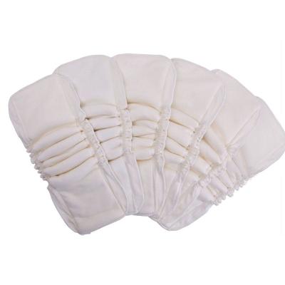 China Real Microfiber Baby Cloth Nappy Diapers High Quality Bamboo Fiber Reusable Baby Shooting Diapers for sale