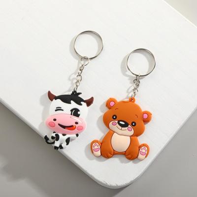 China Soft Key Chain Custom PVC Key Chain / Soft Rubber Keychains / Silicone Key Rings for sale