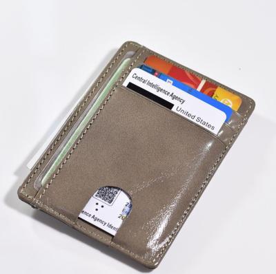 China RFID Rfid Card Wallet Rfid Wallet Men Woman Slim Card Case for sale