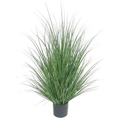 China Potted Minimalist Artificial Onion Grass Bonsai Plant Hotel Lobby Decoration Home Simulated Landscape for sale