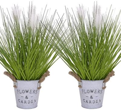 China 2020 Latest Promotion Plastic Tubular Grass High Quality Artificial White Flower for sale