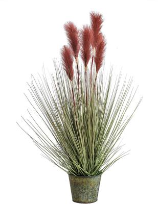 China Modern OEM Functional Service Reed Grass Iron Basin for sale