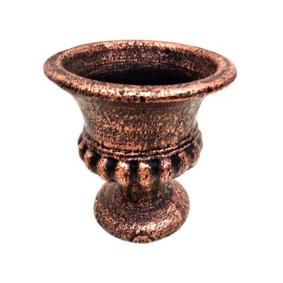 China Wholesale Minimalist Retro Old Roman Plastic Flowerpot Garden Plant Indoor Decorative POTS for sale