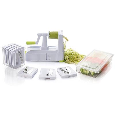 China Sustainable Wholesale Kitchen Accessories Spiral Vegetable Cutter, Vegetable Cutter Slicer, Vegetable Cutter for sale