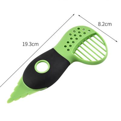 China Viable Kitchen Fruit Vegetable Tools 3 In 1 Avocado Slicer for sale