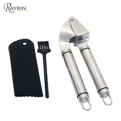 China Raybin Sustainable Supply Kitchen Tool Kit Peeler Garlic Press High Quality Stainless Steel for sale