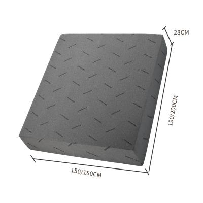 China 12 Inch Queen Size Foldable Luxury Bed Memory Foam Mattress Roll In A Box for sale