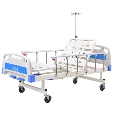 China Hospital standard used one function iron manual hospital bed for sale for sale