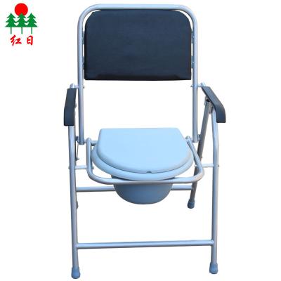 China Elderly Disable Folding Commode Patient Rehabilitation Therapy Potty Toilet Chair Price for sale