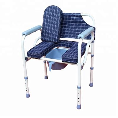 China Disable Cheap Price Folded Toilet Commode Chair For Sale for sale