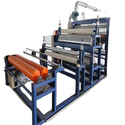 China Economical three in one flame cloth and sponge flame lamination machine for sale