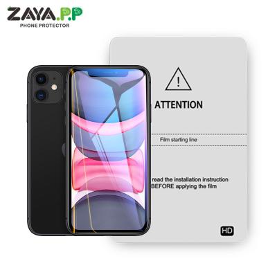 China High definition anti- scratch water-proof Free Sample 3A+ TPU  High Quality Screen Protector Mobile Phone Protect Screen Raw Materials Soft Hydrogel Films for sale