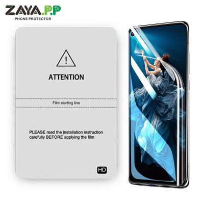 China High definition anti- scratch water-proof Factory Wholesale Guard Raw Materials Soft Hydrogel Films TPU Screen Protector Cell Phone 5A+ High Quality Protection for sale