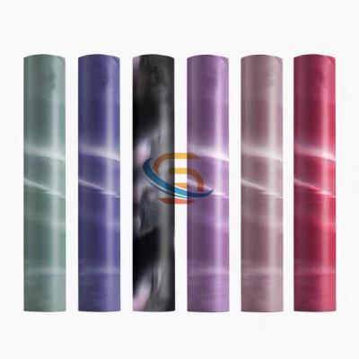 China Non-slip Thick Yoga Mat 3MM-6MM EVA Comfort Foam Sports Fitness Mat Strip Yoga Mat For Exercise, Yoga, And Pilates Gym Mat for sale