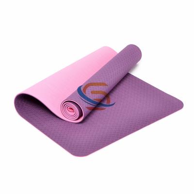 China Mat Exercise Cushioning Mute Yoga Mat Sound Insulation And Shock Absorption High Density Board Mat X241A Anti-noice Yoga Mat Jump Rope for sale