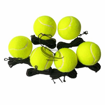 China Tennis Training Balls With String Tennis Trainer Balls Self Practice Tool Equipment For Exercise SZ040118 for sale