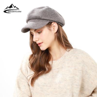 China GOLOVEJOY DMZ73 Fashion Fabric Beret Hat Hot Personality Colorful Berets Wholesale New Design Berets For Women for sale