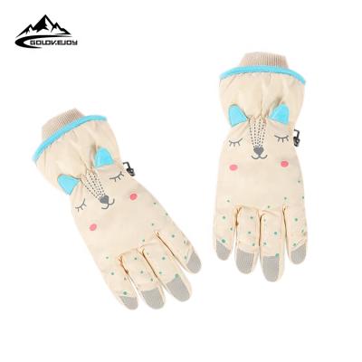 China 2021 New Arrival Child GOLOVEJOY DRST22 Colorful Promotional Gift Children's Safety Warm Snow Winter Waterproof Gloves for sale