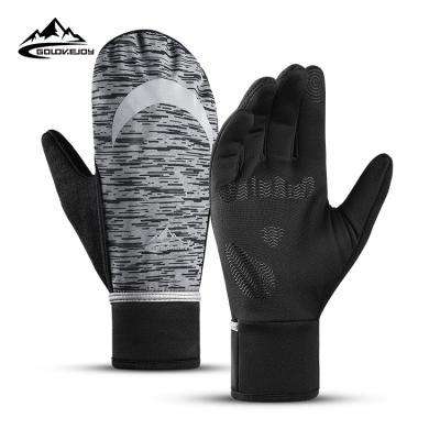 China GOLOVEJOY DB16 Windproof Gloves Anti Slip Grip Unisex Winter Lightweight Warm Running Men's Sports Bike Riding Gloves For Men for sale