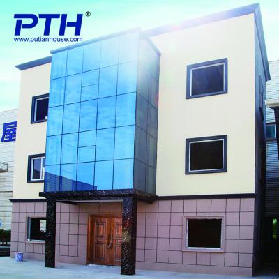 China Fast steel frames luxury multi-floor parking construction double-c prefab house for sale for sale