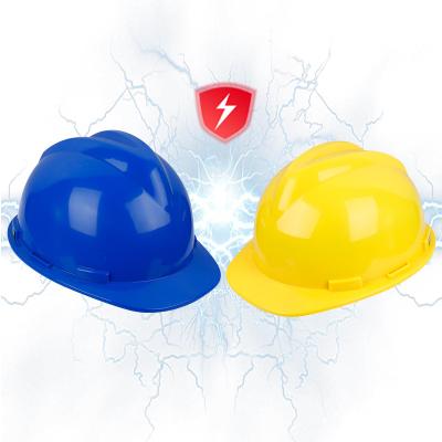 China ABS Adult Electric Head Ventilated Protective Safety Helmet For Construction Site for sale