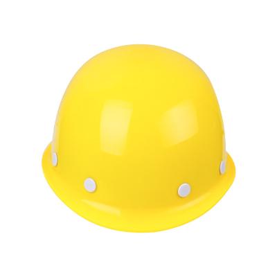 China Economic Round Shape Construction Plastic 8 Point Liner Tape Suspension Safety Helmet With Nylon Chinstrap for sale