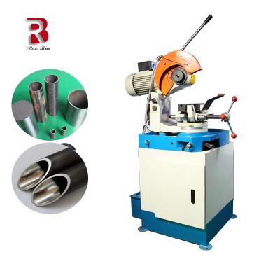 China Garment Shops Aluminum Copper Metal Iron Steel Round And Square Profile Tube Cutting Electric Saw Cutter / Pipe Cutting Machine for sale