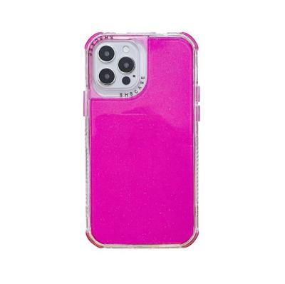 China Amazon Shockproof Fashion Phone Case Glitter Cell Phone Cover Woman Shockproof Phonecase for iphone 13 for iphone for sale