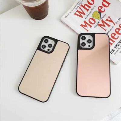 China 2021 Hot Selling Anti-drop Fashion Mirror Phone Case For iPhone 7G 8G PC Mobile Phone Covers For iPhone SE 2020 for sale