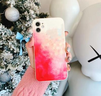 China Anti-fall 6 Colors Rainbow Funda de silicona Para telefono TPU phone case for iphone 11 pro 11 pro 11 max for sale