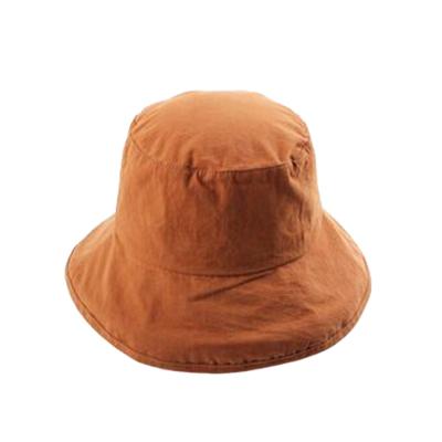 China Factory Striped Sell Solid Color Cotton Men's Sports Hunting Fishing Hat Bucket Hat for sale