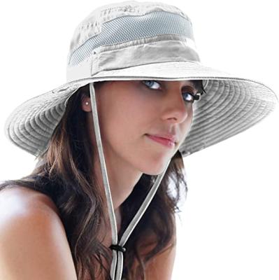 China Striped Fishing Hat with Sun Protection | UPF 50+ Premium Hats For Men And Women - Navigator Series for sale